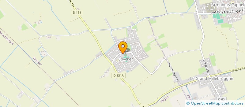 localisation de l'entreprise LJ DE SPYCKER  SPYCKER