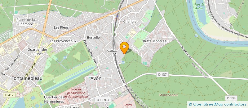 localisation de l'entreprise LJ IMMO à AVON