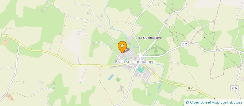 localisation de l'entreprise LJ MOLLY à ERDRE-EN-ANJOU