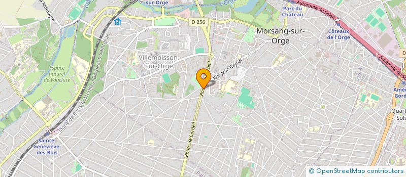 localisation de l'entreprise LJ MOTEUR  MORSANG-SUR-ORGE