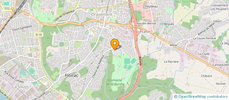 localisation de l'entreprise LJ NETTOYAGE ET SERVICES à FLOIRAC