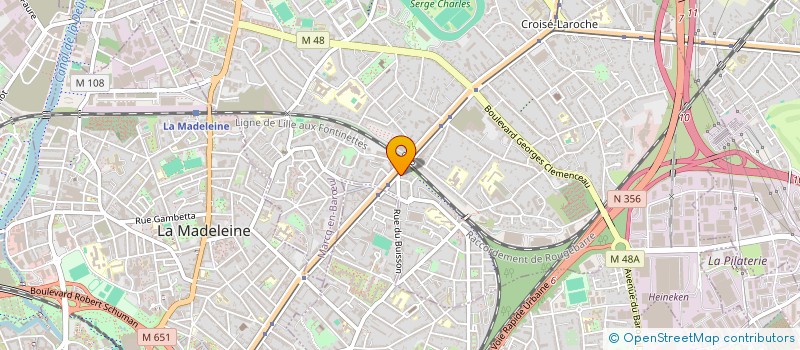 localisation de l'entreprise LJ PATRIMOINE à MARCQ-EN-BARŒUL