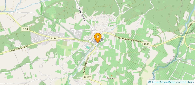 localisation de l'entreprise LJ RESTAURATION  TAULIGNAN