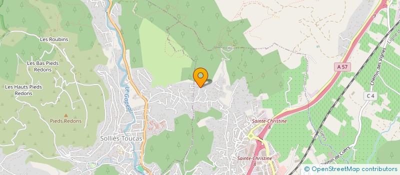 localisation de l'entreprise LJ SORIA  SOLLIES-PONT