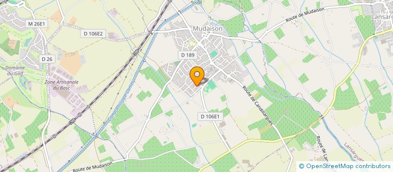 localisation de l'entreprise LJ TRANSPORTS  MUDAISON