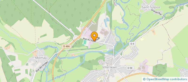 localisation de l'entreprise LJ2A  VILLERSEXEL