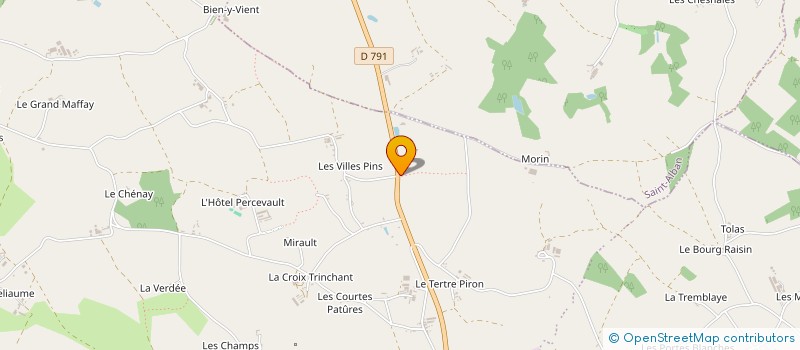 localisation de l'entreprise LJ2C  LAMBALLE-ARMOR