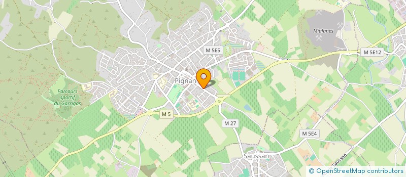 localisation de l'entreprise LJ2D  MURVIEL-LES-MONTPELLIER