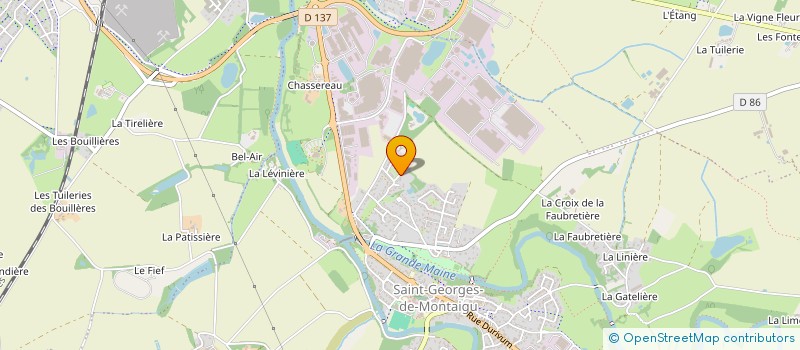 localisation de l'entreprise LJ2V CONSEILS à MONTAIGU-VENDEE