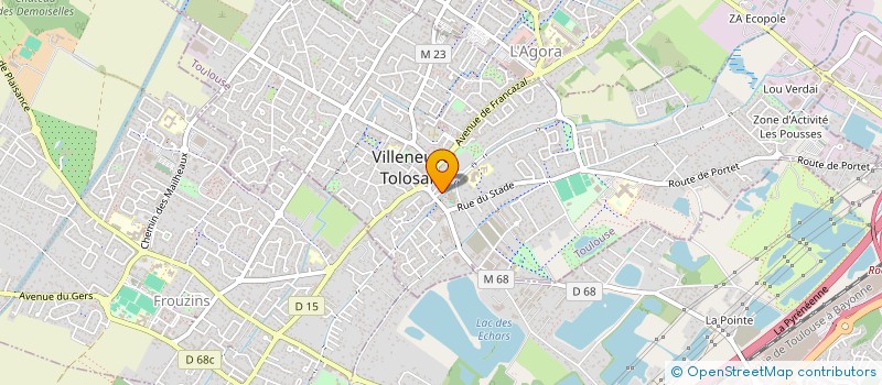 localisation de l'entreprise LJ3 à VILLENEUVE-TOLOSANE