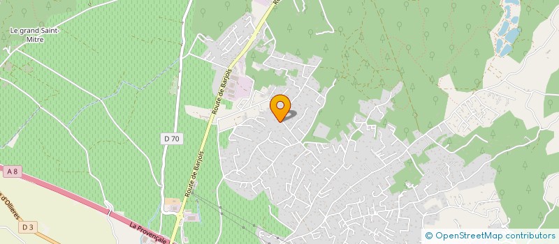 localisation de l'entreprise LJABSOLU  SAINT-MAXIMIN-LA-SAINTE-BAUME