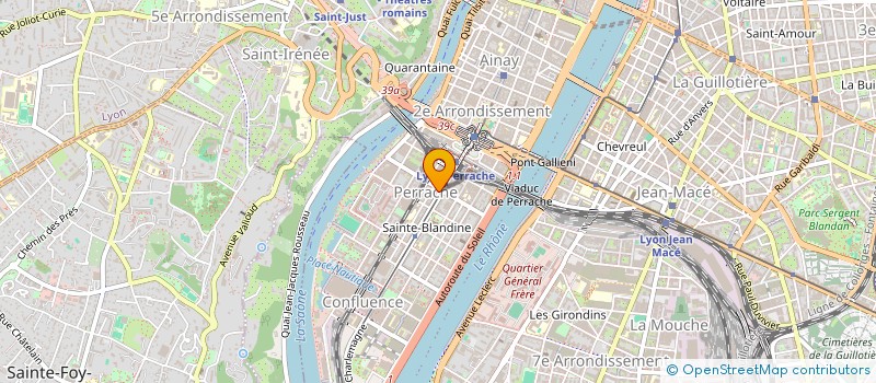 localisation de l'entreprise LJB  LYON