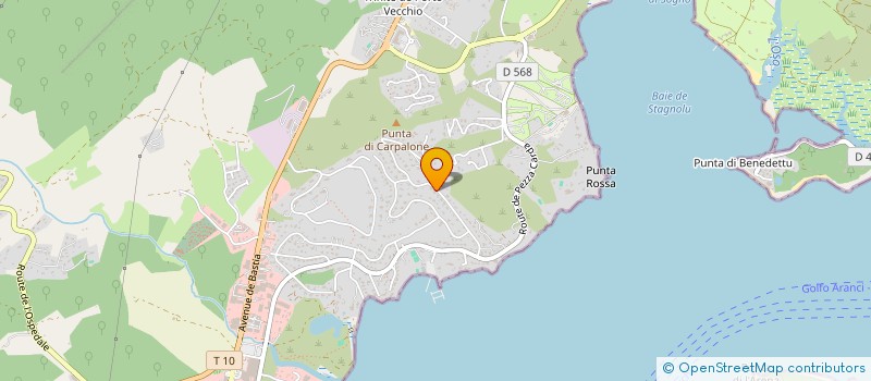 localisation de l'entreprise LJB à PORTO-VECCHIO