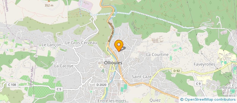 localisation de l'entreprise LJB CONSEIL à OLLIOULES