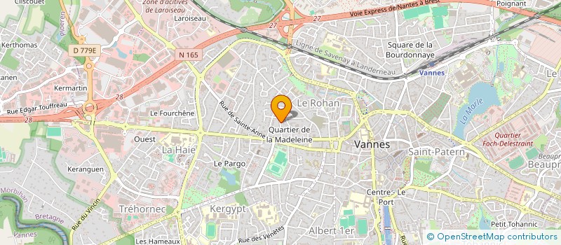 localisation de l'entreprise LJB IMMO à VANNES