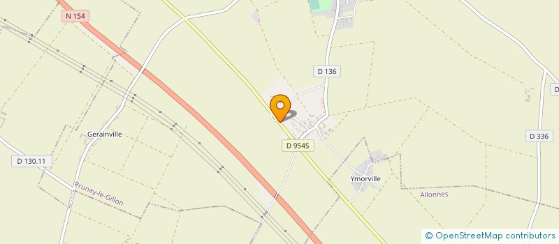 localisation de l'entreprise LJBG à PRUNAY-LE-GILLON