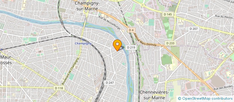 localisation de l'entreprise LJBJ à SAINT-MAUR-DES-FOSSES