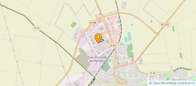 localisation de l'entreprise LJC à PITHIVIERS