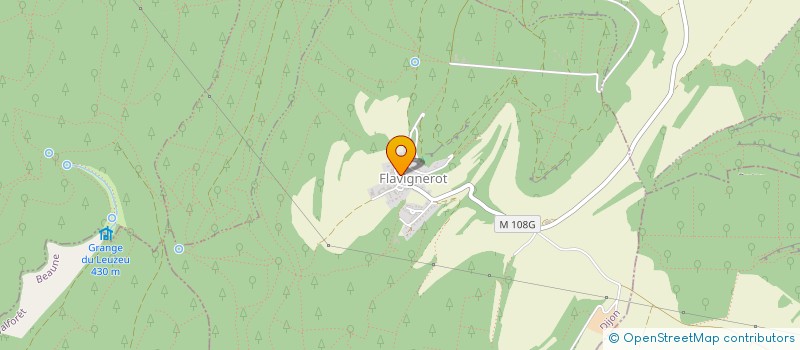 localisation de l'entreprise LJC  PERRIGNY-LES-DIJON