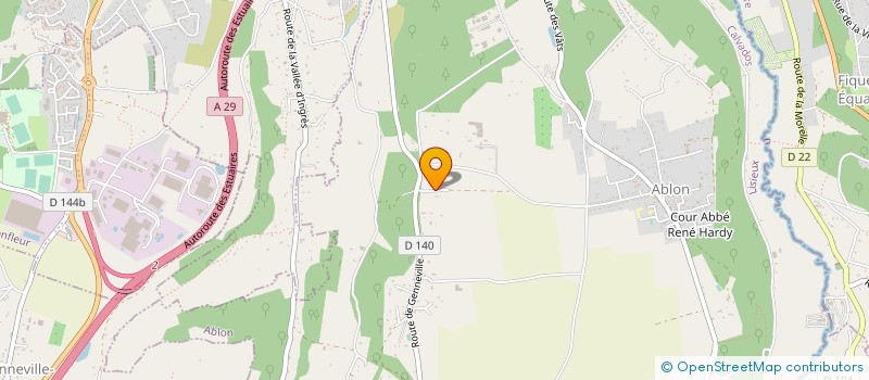 localisation de l'entreprise LJC à ABLON