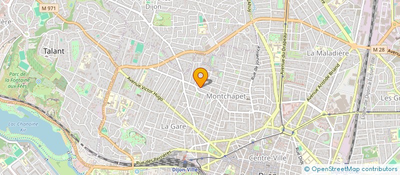 localisation de l'entreprise LJC à DIJON