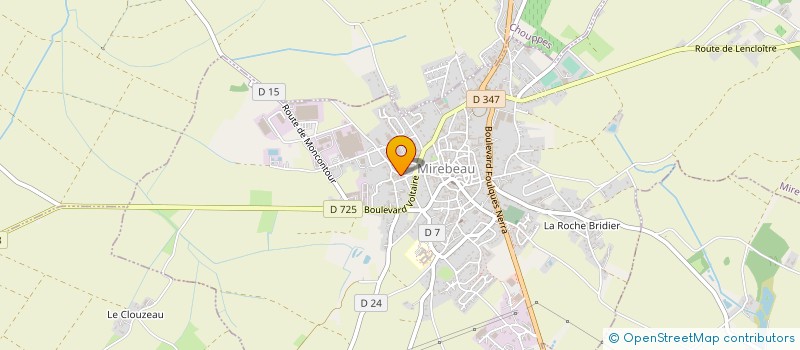 localisation de l'entreprise LJC à MIREBEAU