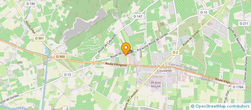 localisation de l'entreprise LJC  ROBION