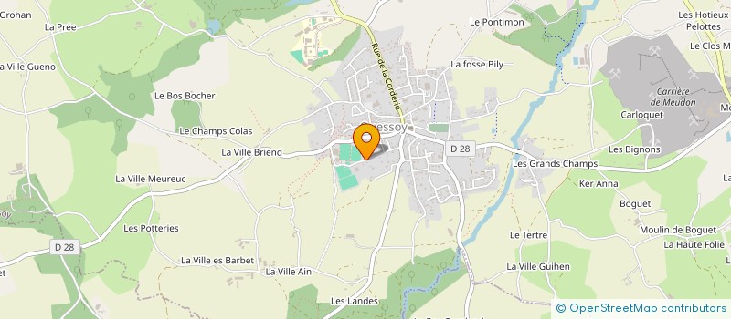 localisation de l'entreprise LJC ALLIANCE à QUESSOY