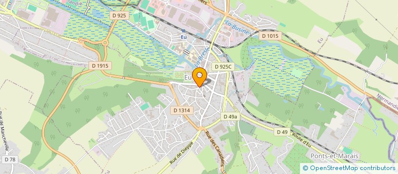 localisation de l'entreprise LJC COIFFURE TRADITION  EU