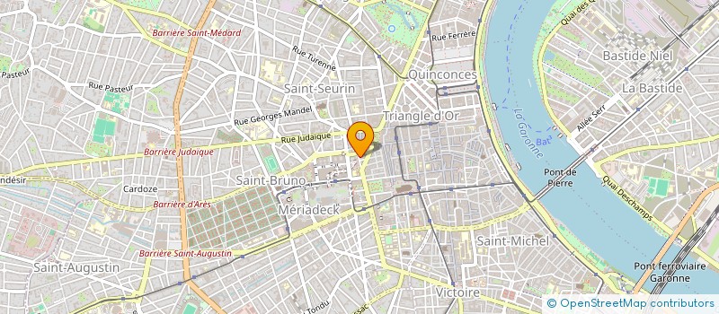 localisation de l'entreprise LJC L INATTENDU à BORDEAUX