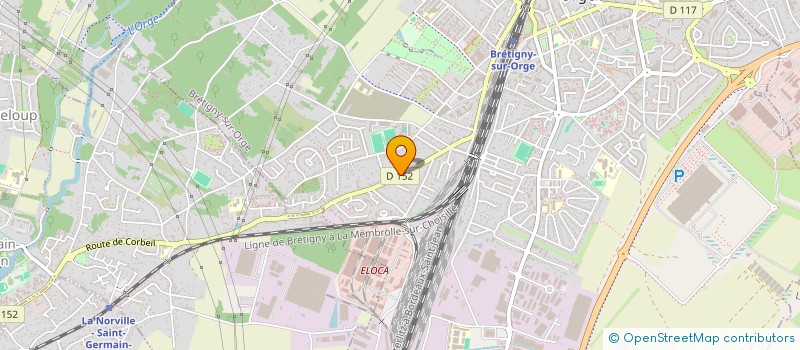 localisation de l'entreprise LJC MULTISERVICES à BRETIGNY-SUR-ORGE