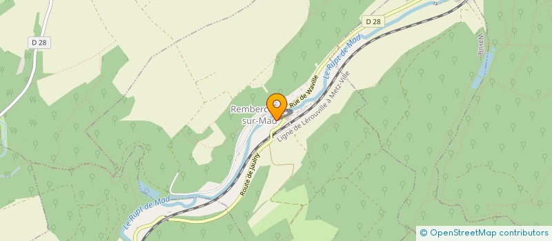 localisation de l'entreprise LJC TUYAUTERIE  REMBERCOURT-SUR-MAD