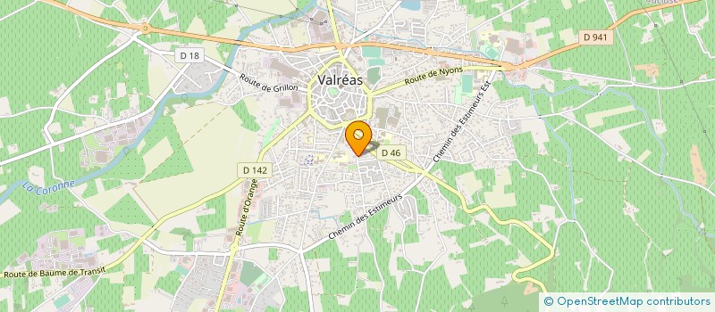 localisation de l'entreprise LJCB à VALREAS