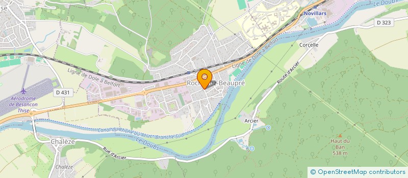 localisation de l'entreprise LJCC  VAIRE