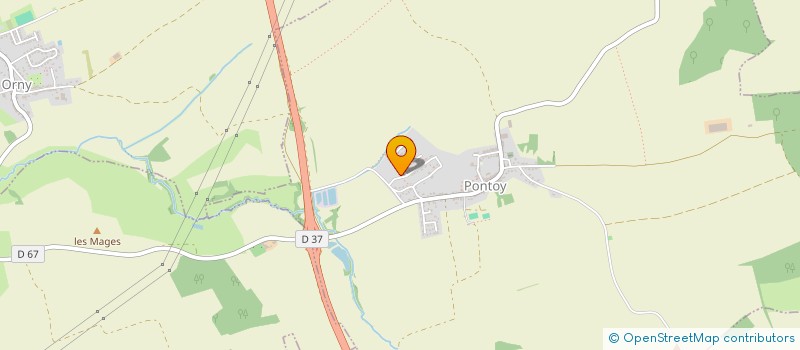 localisation de l'entreprise LJCD PROD'  ROZERIEULLES