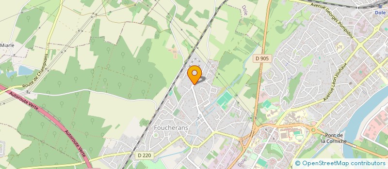 localisation de l'entreprise LJCJ  FOUCHERANS