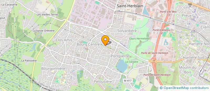 localisation de l'entreprise LJCJ HOLDING à SAINT-HERBLAIN
