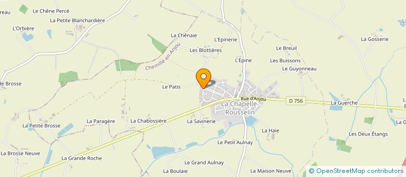 localisation de l'entreprise LJCO  CHEMILLE-EN-ANJOU