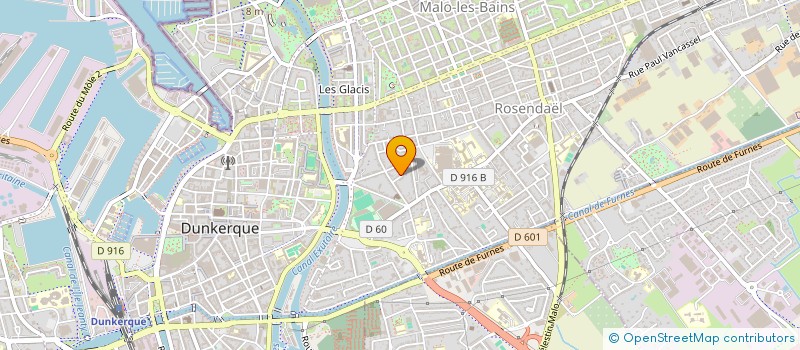 localisation de l'entreprise LJCV à DUNKERQUE