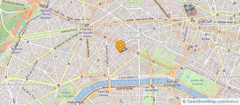 localisation de l'entreprise LJD à PARIS