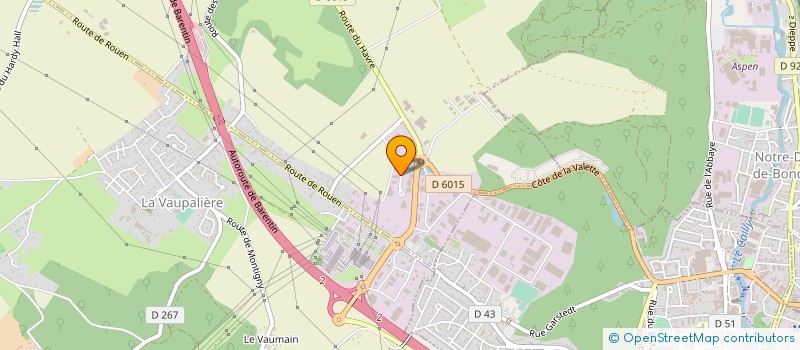 localisation de l'entreprise LJD RESTAURATION  SAINT-JEAN-DU-CARDONNAY