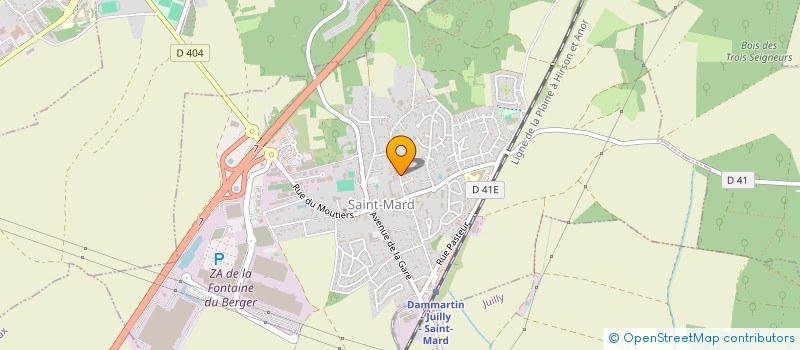 localisation de l'entreprise LJDF  SAINT-MARD