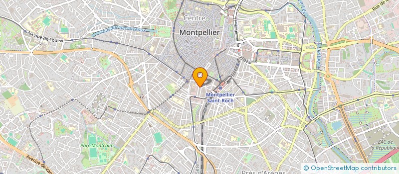 localisation de l'entreprise LJDINVEST à MONTPELLIER
