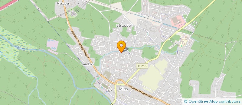 localisation de l'entreprise LJDIS à MIOS