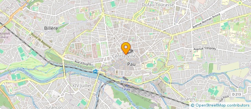 localisation de l'entreprise LJDP à PAU