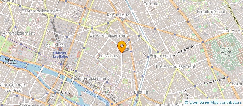 localisation de l'entreprise LJDV à PARIS