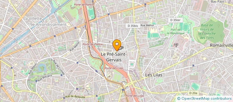localisation de l'entreprise LJF&CO à LE PRE-SAINT-GERVAIS