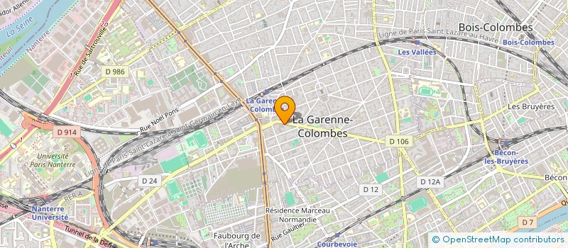 localisation de l'entreprise LJG PARTNERS  BORDEAUX