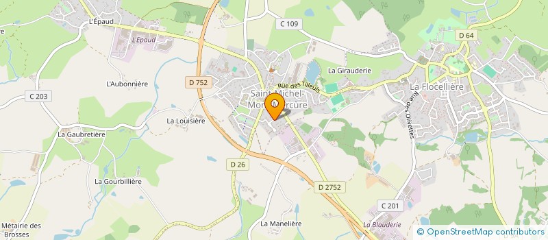 localisation de l'entreprise LJH DEVELOPPEMENT à SEVREMONT