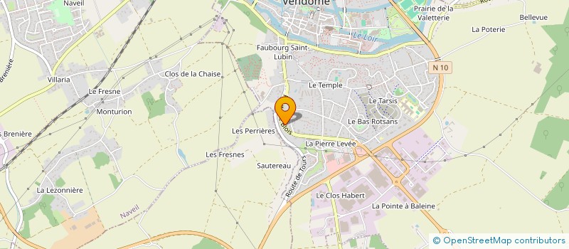 localisation de l'entreprise LJKO  VENDOME